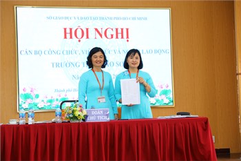 Tổ chức thành công Hội nghị CBCCVC và NLĐ năm học 2024 - 2025