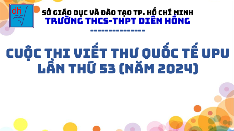 Cuộc thi Viết thư Quốc tế UPU lần thứ 53 (năm 2024)
