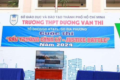 Vòng chung kết cuộc thi “Đấu trường công lý”