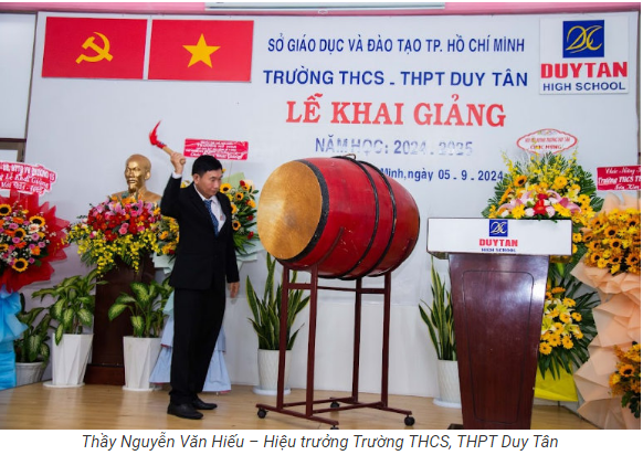 Trường THCS, THPT Duy Tân Khai Giảng Năm Học 2024 - 2025