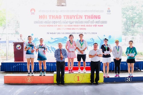 Kết quả Hội thao truyền thống ngành Giáo dục Thành phố năm 2024