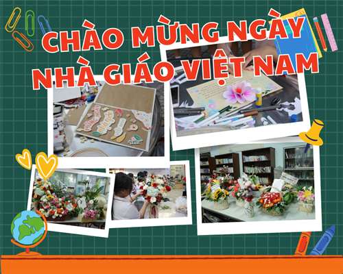 Một số hình ảnh về hoạt động của học sinh kỷ niệm 42 năm ngày Nhà giáo Việt Nam