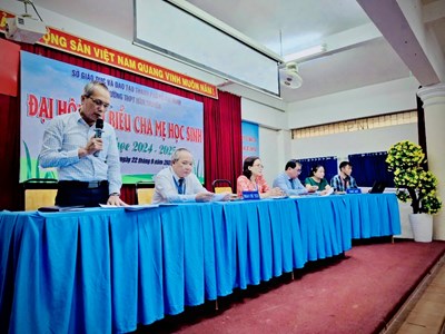 Đại hội Đại biểu Cha mẹ học sinh năm học 2024-2025