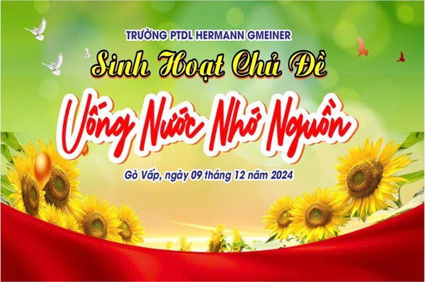 Sinh hoạt chủ điểm Tháng 12  Uống nước nhớ nguồn 