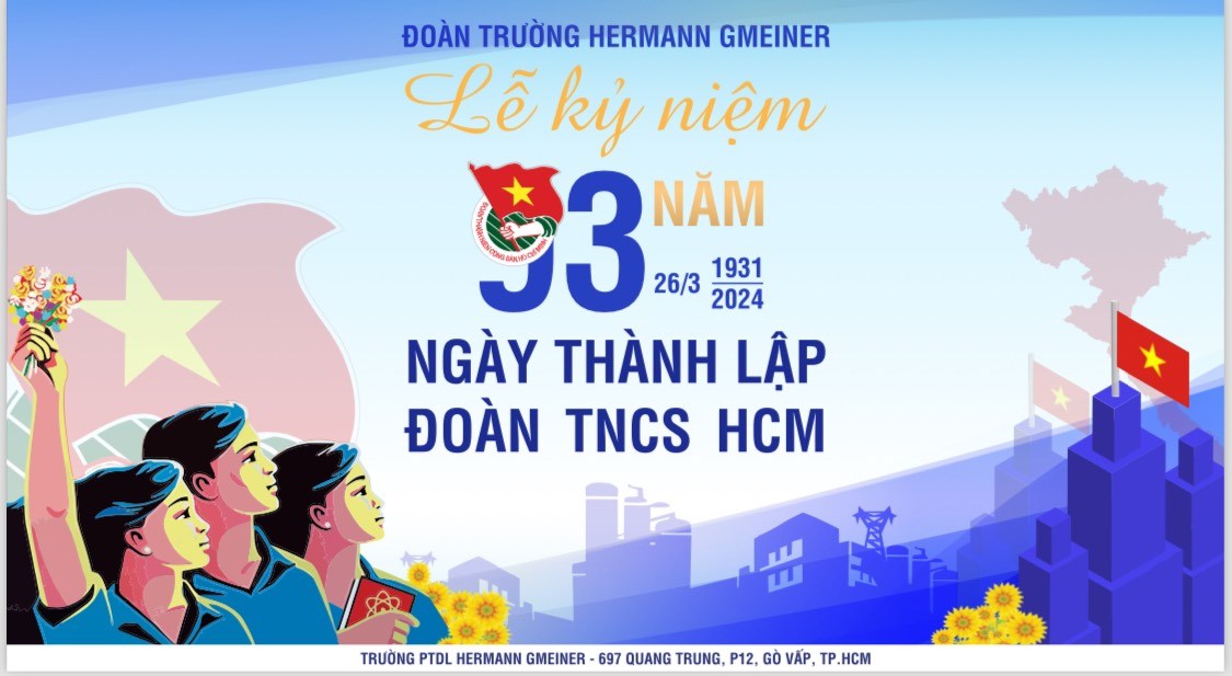 ⭐⭐ Lễ kỷ niệm 93 năm ngày thành lập Đoàn TNCS Hồ Chí Minh - Lễ kết nạp Đoàn đợt 2 Năm học 2023-2024⭐⭐