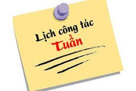 Lịch công tác tuần từ ngày 3/6/24 đến ngày 9/6/24