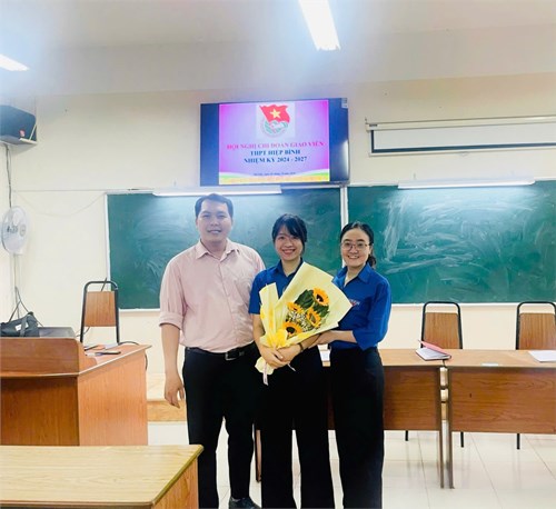 Hội nghị đoàn viên Chi đoàn Giáo viên trường THPT Hiệp Bình nhiệm kỳ 2024-2027