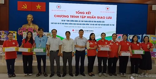 Clip giao lưu sự kiện YABC 2024 :  Tặng quà lưu niệm 