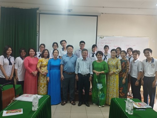 Lễ ra quân Kỳ thi Olympic cấp Thành phố Hồ Chí Minh dành cho học sinh khối 11 năm học 2023-2024