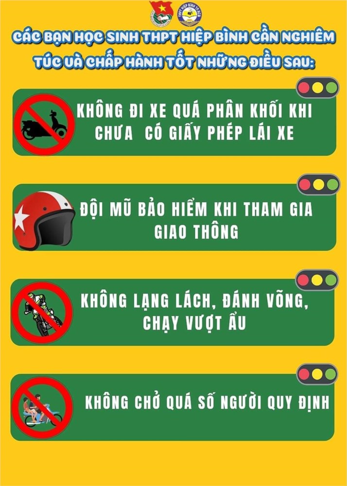 Tuyền truyền phổ biến, giáo dục pháp luật, thực hiện tốt các giải pháp bảo đảm trật tự về an toàn giao thông học đường.