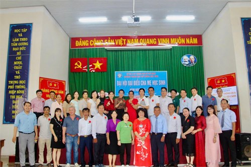 Đại hội Đại biểu Cha mẹ học sinh trường THPT Hiệp Bình năm học 2024-2025