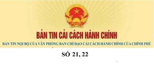 Bản tin cải cách hành chính số 21, 22 năm 2024
