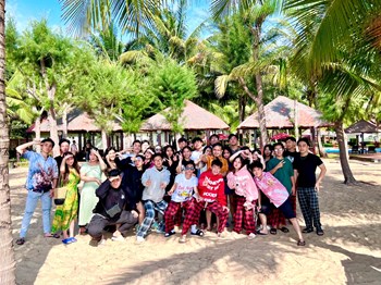 Dã ngoại Hồ Cốc của trường THPT Hòa Bình