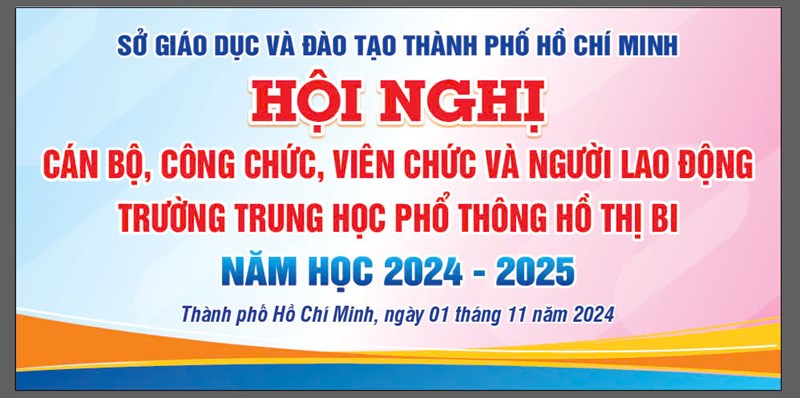 Hội nghị cán bộ, công chức, viên chức, người lao động năm 2024