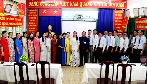 Lễ kết nạp đảng viên mới tháng 12 năm 2023