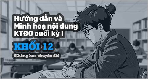 [KTĐGckI-Lí12-KCĐ] Hướng dẫn và minh hoạ nội dung