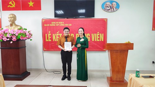 Lễ kết nạp đảng viên