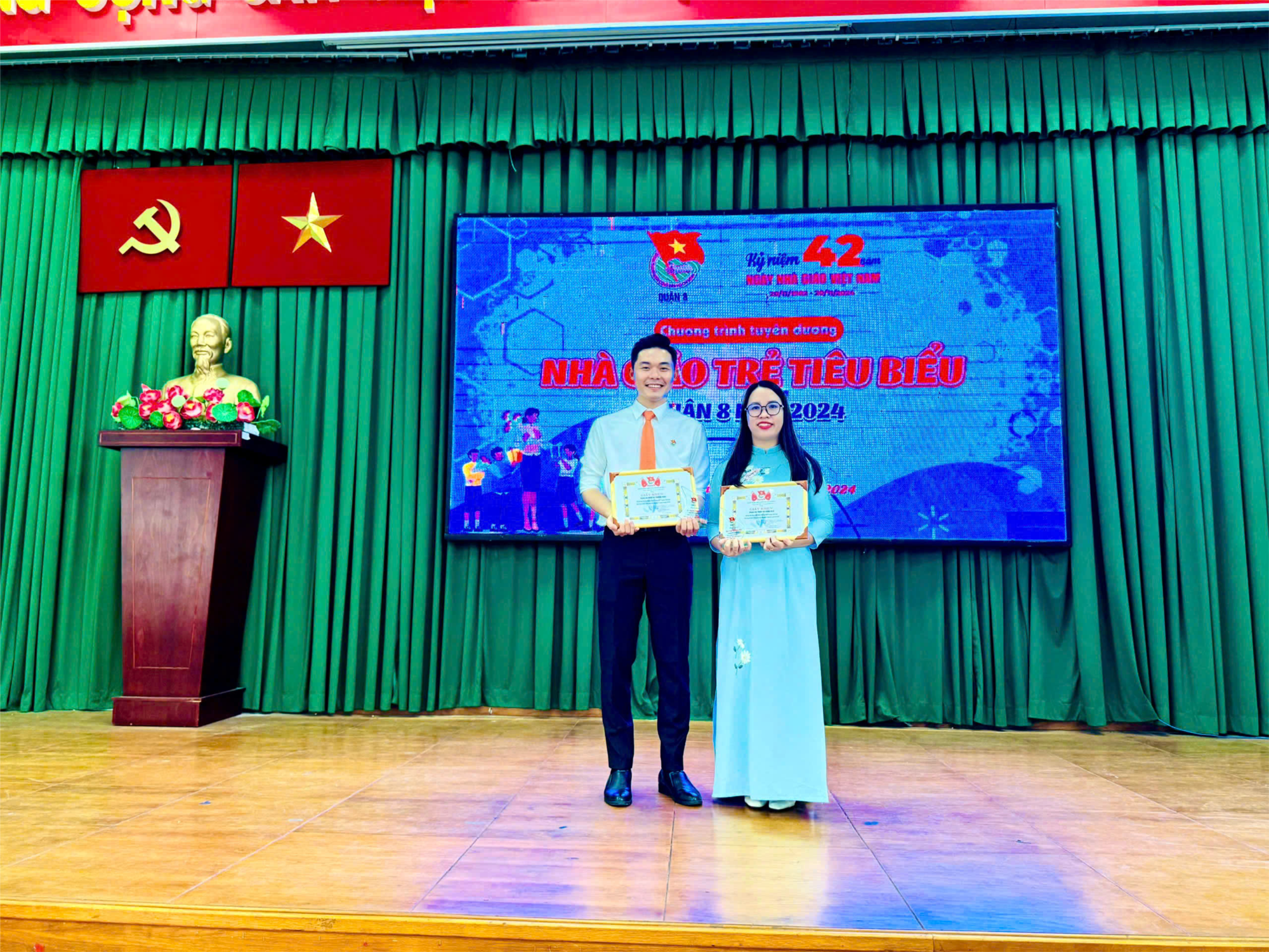 Nhà giáo trẻ tiêu biểu quận 8