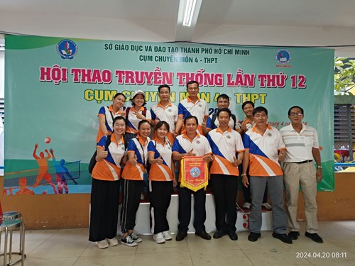 Hội thao cụm 4 năm học 2023 - 2024