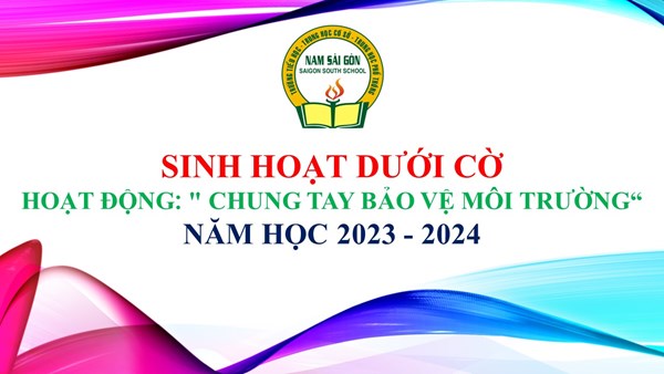 Sinh hoạt dưới cờ Tuần 29