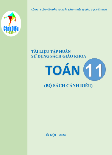 Tài liệu tập huấn Sách giáo khoa Toán 11_ Cánh Diều