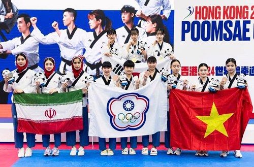 🥋🥋🥋 Giải Vô địch Quyền Taekwondo thế giới tại Hồng Kông