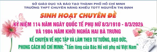 Sinh hoạt chuyên đề