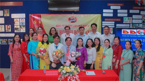 Đảng bộ trường thpt ngô quyền tổ chức đại hội điểm chi bộ trực thuộc nhiệm kỳ 2025 – 2027.