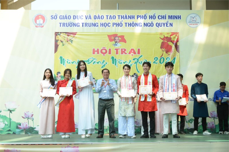 Cuộc thi học sinh thanh lịch trường thpt ngô quyền 2024