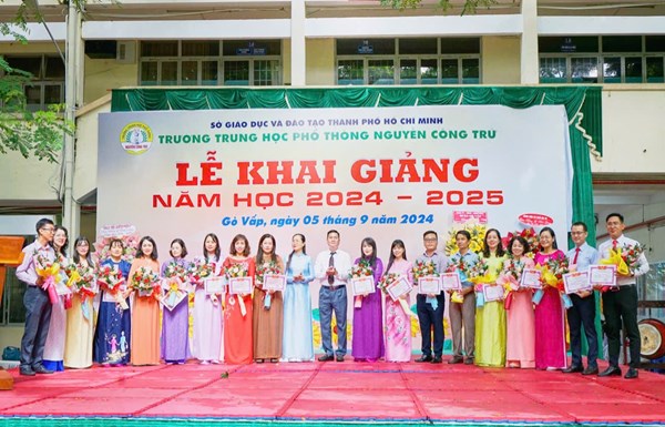 Lễ khai giảng năm học 2024 - 2025