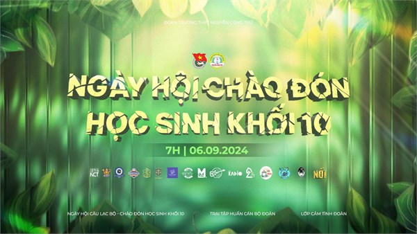 Ngày hội chào đón học sinh khối 10