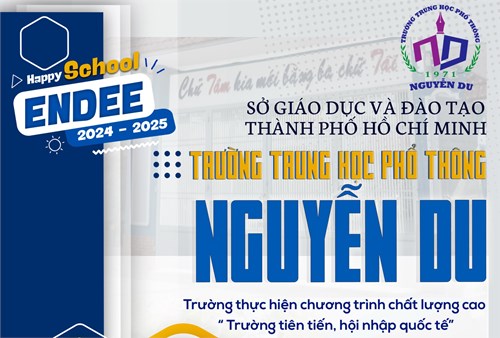 Thông tin Tuyển sinh vào Lớp 10 Trường THPT Nguyễn Du - Năm học 2024 - 2025