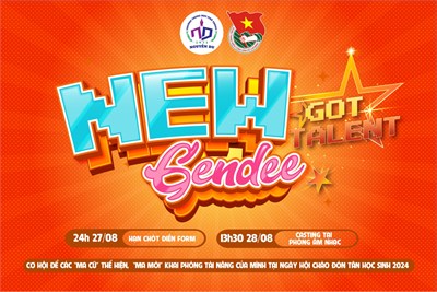 Tìm kiếm tài năng biểu diễn và nhân sự tổ chức ngày hội chào đón tân học sinh  new gendee 2427  mùa 3 - 2024