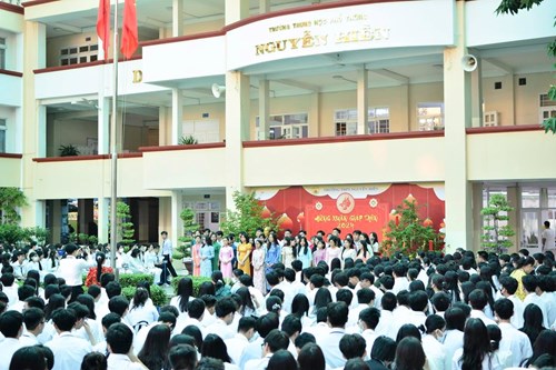 Tuần đầu đi học sau Tết và chào đón đoàn Sinh viên thực tập từ trường ĐH Sư phạm TP.HCM