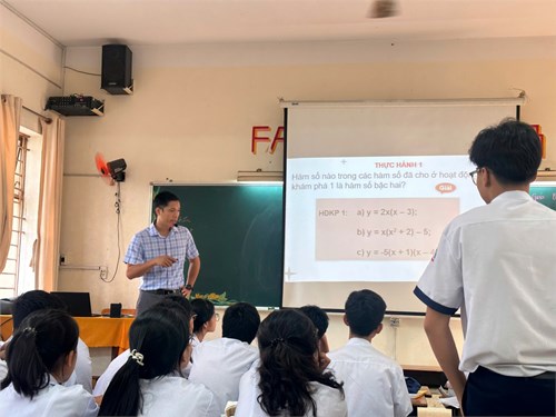 TỔ TOÁN HỌC: Nghiên cứu bài học HKI năm học 2024-2025!