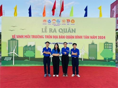 Lễ ra quân vệ sinh môi trường

trên địa bàn quận bình tân năm 2024

​