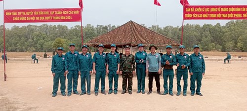 Tổ Giáo Dục Quốc Phòng An Ninh trường THPT Nguyễn Hữu Cảnh tham gia Hội thao quốc phòng, thể dục thể thao quận Bình Tân năm 2024