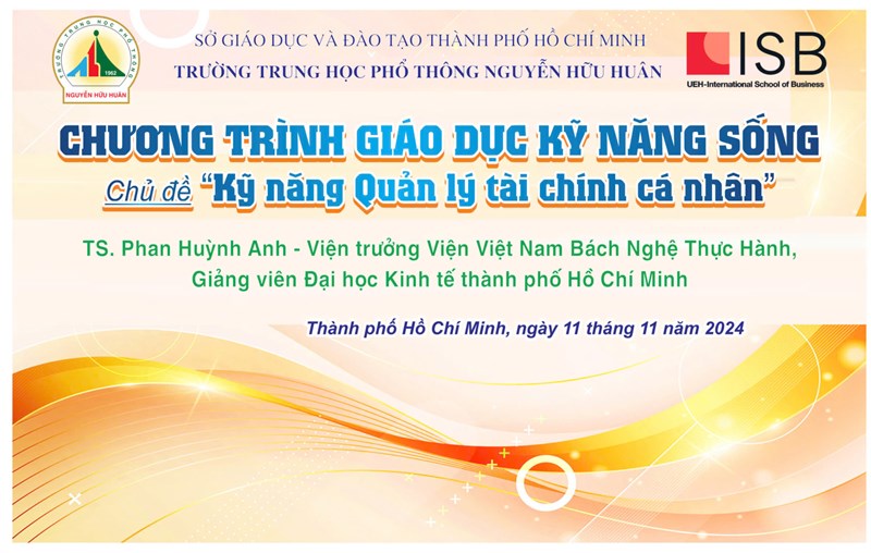 Chương trình giáo dục kỹ năng sống - Chủ đề “Kỹ năng Quản lý tài chính cá nhân”