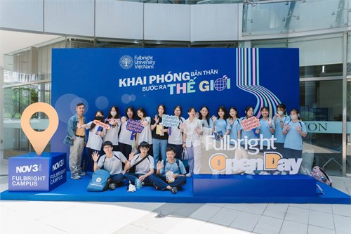 Trải nghiệm của học sinh tại Ngày hội Fulbright  S open Day 2024