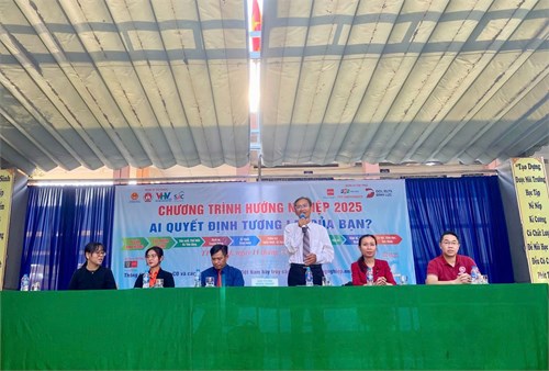 Chương trình Hướng nghiệp năm 2025 “Ai quyết định tương lai của bạn?”