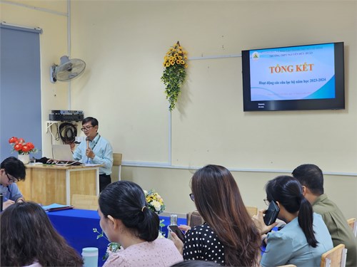 Tổng kết hoạt động trong năm 2023- 2024 của các CLB trường THPT Nguyễn Hữu Huân
