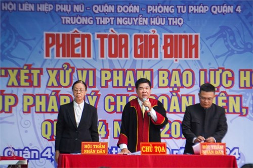 Chuyên đề phiên tòa giả định - xét xử hành vi bạo lực học đường