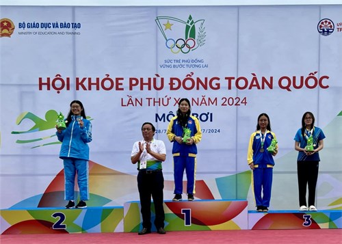 Thành tích thi dấu Hội khoẻ Phù Đổng toàn quốc lần thứ X: Môn Bơi Lội
