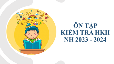 Nội dung ôn tập kiểm tra hkii - môn tin học - năm học 2023-2024