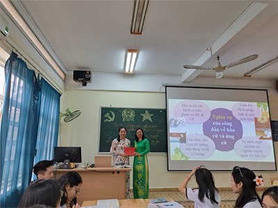 Thao Giảng Cụm Tổ Giáo Dục Kinh Tế Và Pháp Luật