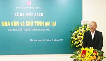 Giới thiệu Tác phẩm “Nhà văn và chữ tình gởi lại” - Nhà văn Trình Quang Phú