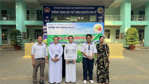 Trường THPT Nguyễn Văn Cừ thực hiện phổ biến, giáo dục pháp luật về Phòng, chống tham nhũng năm học 2023-2024