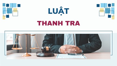 Luật Thanh tra số 11-2022-QH15
