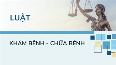 Luật Khám bệnh chữa bệnh số 15-2023-QH15