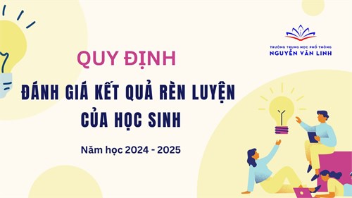 Quy định Đánh giá kết quả rèn luyện của học sinh Năm học 2024 - 2025
